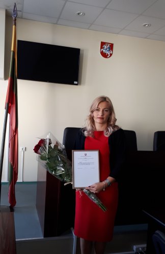 Teisėja Lina Antanaitienė – Marijampolės apylinkės teismo pirmininko pavaduotoja
