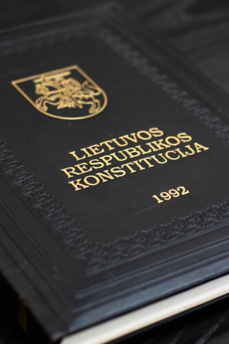 Spalio 25-oji – Lietuvos Respublikos Konstitucijos diena 