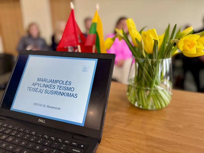 Vyko kasmetinis Marijampolės apylinkės teismo teisėjų susirinkimas