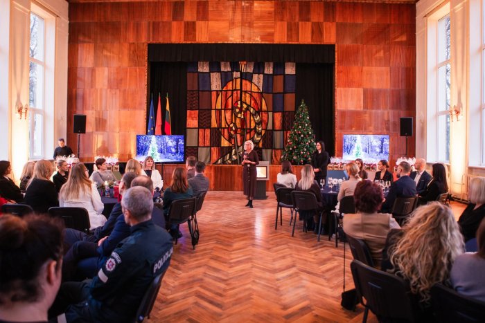 MRU Sūduvos akademijoje padėkos socialiniams partneriams renginyje dalyvavo teismo kanclerė Dovilė Pangonytė