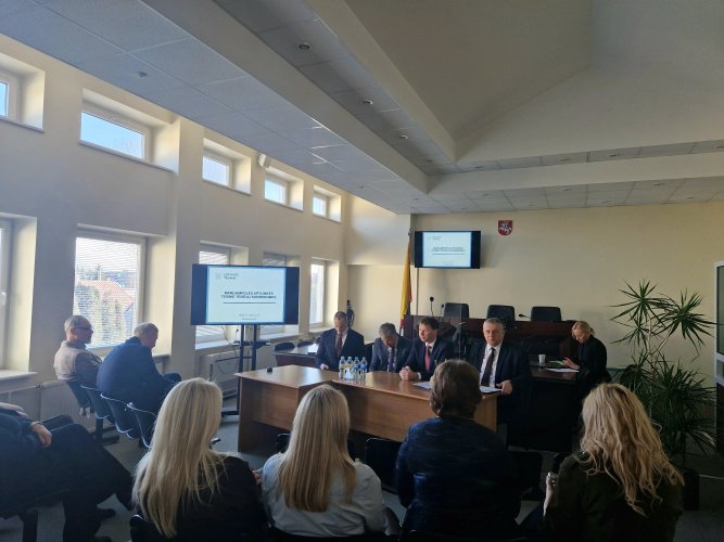 Kasmetiniame Marijampolės apylinkės teismo teisėjų susirinkime apžvelgti praėjusių metų teismo veiklos rezultatai, aptartos darbo aktualijos
